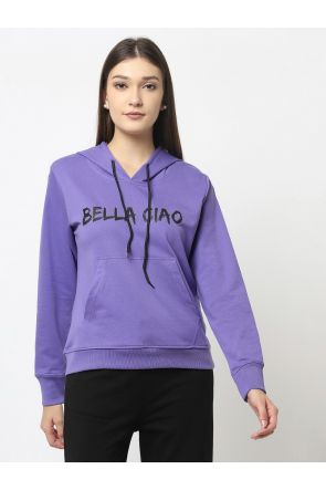 Bellaciao Purple Hoodie
